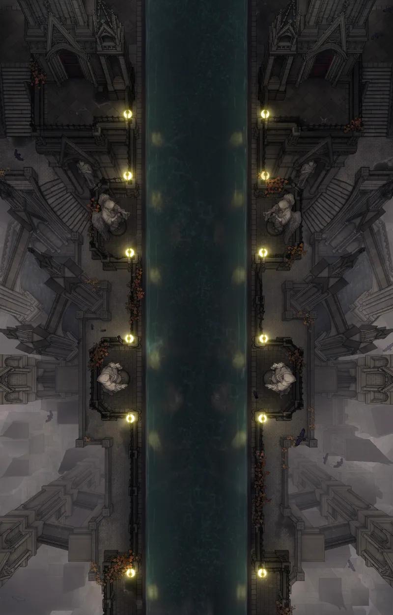 Processional Avenue map, Aqueduct variant thumbnail