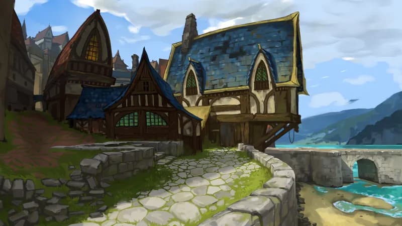 Low Town Docks map, Original Empty variant thumbnail