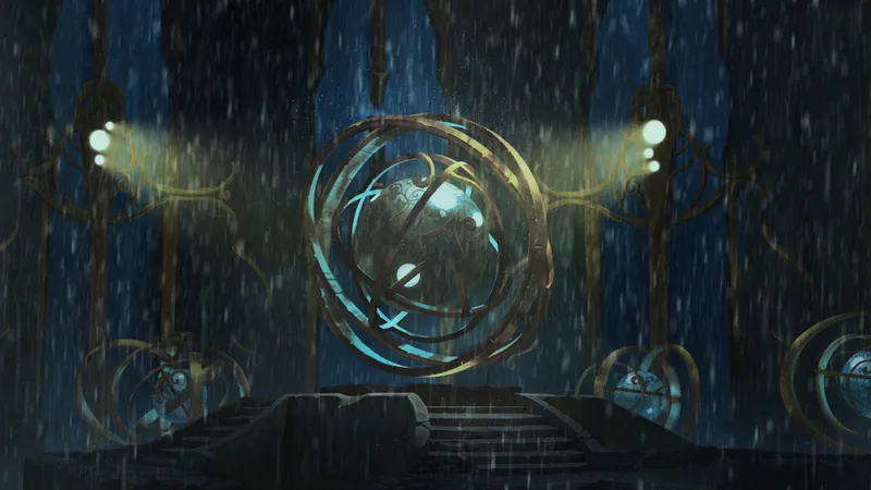 Ancient Tech Treasury map, Rain variant thumbnail