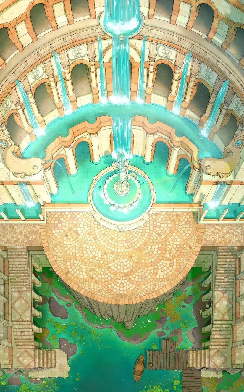 Nymphaeum map, Clean variant thumbnail
