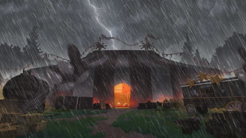 Travelling Circus map, Rain variant thumbnail