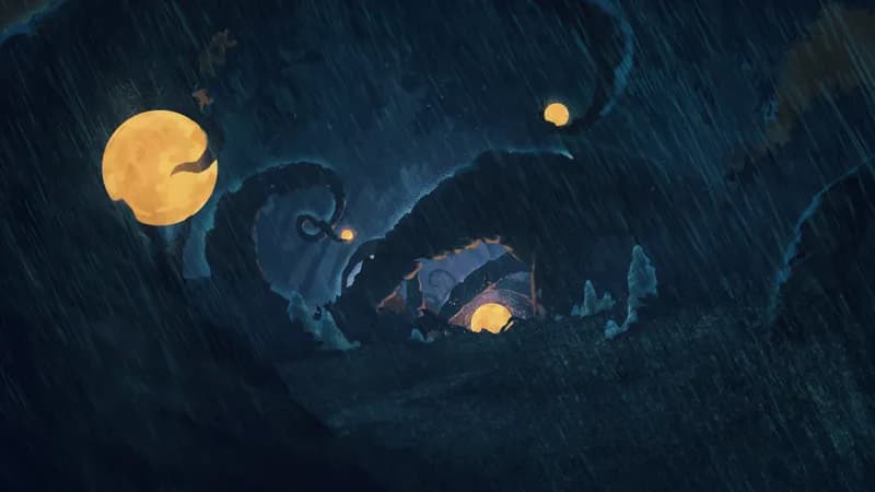 Haunted Hollow map, Rain variant thumbnail