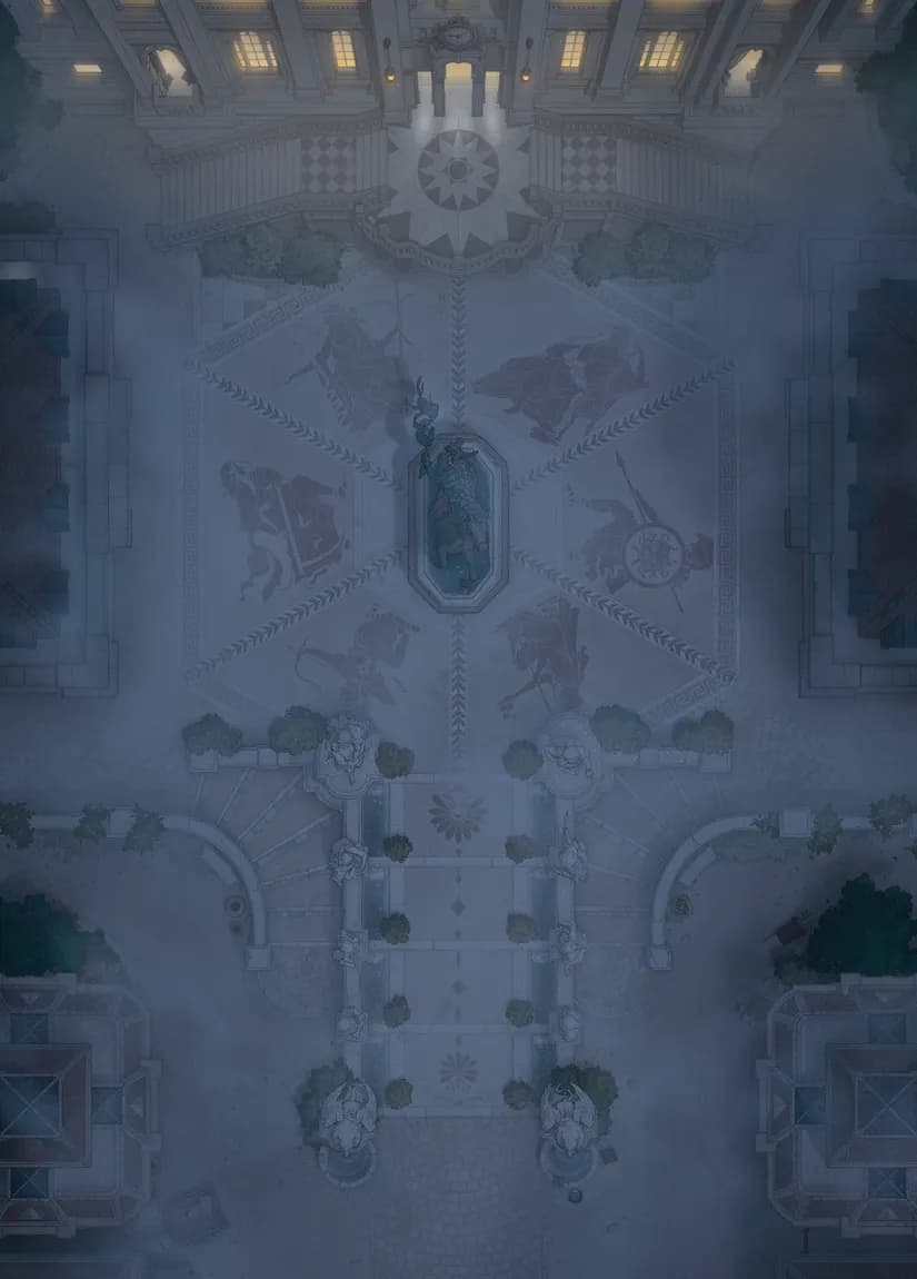 Grand Duke's Plaza map, Fog variant thumbnail