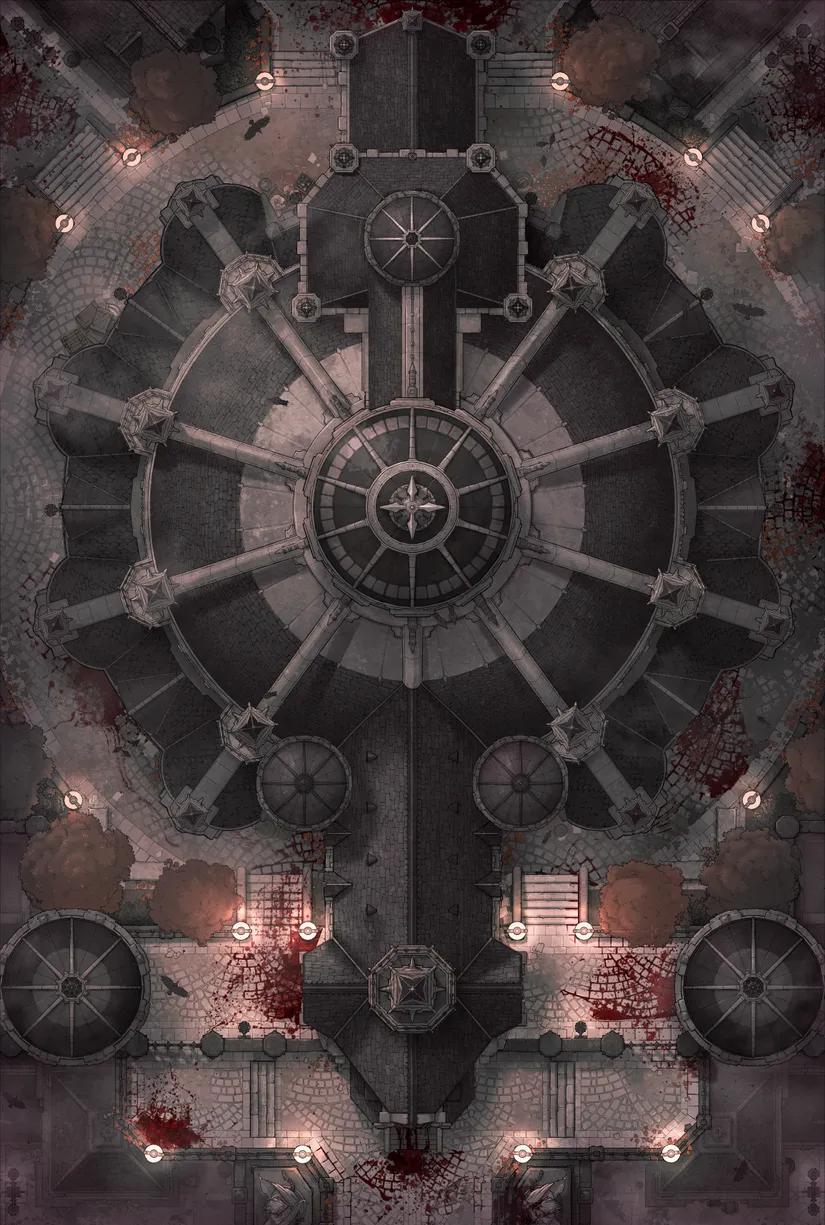 Abbey Prison map, Massacre variant thumbnail