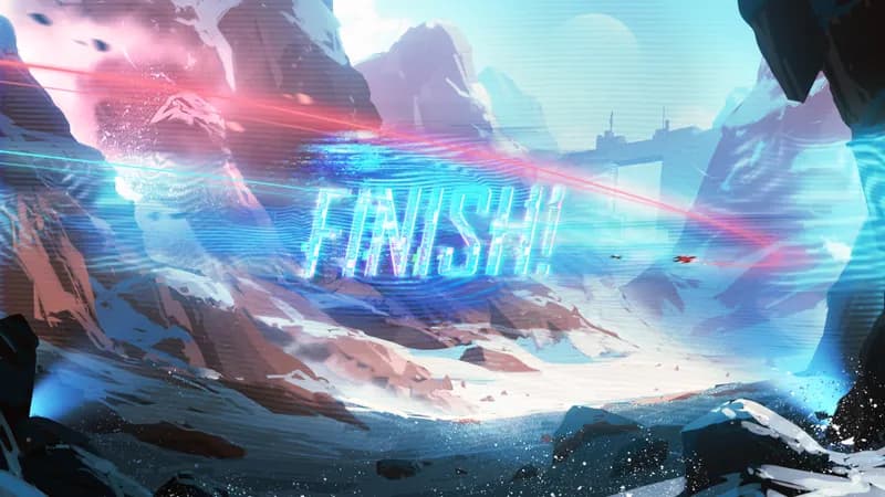Dragonette Star Racer map, Finish Line variant thumbnail