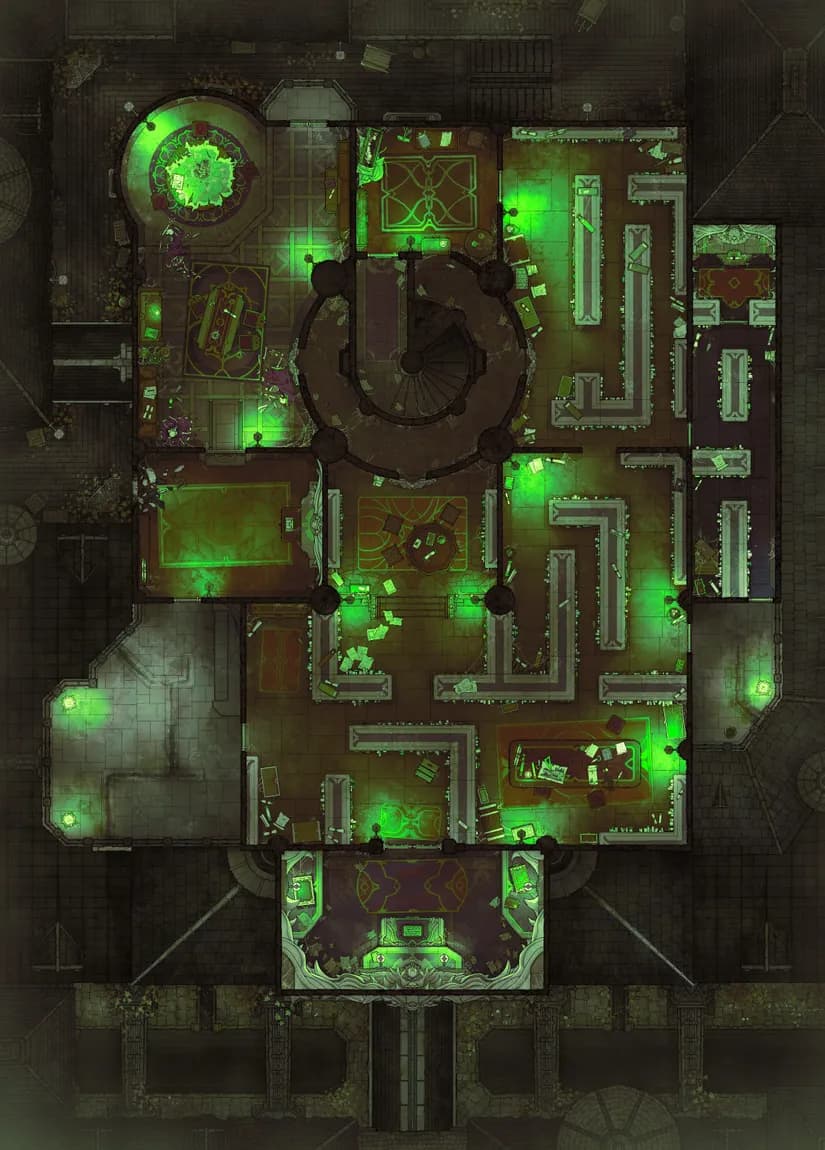Muniment Chamber map, Toxic variant thumbnail