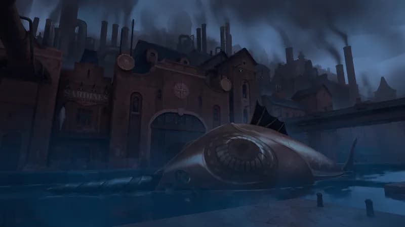 Iron Wharf map, Dark variant thumbnail
