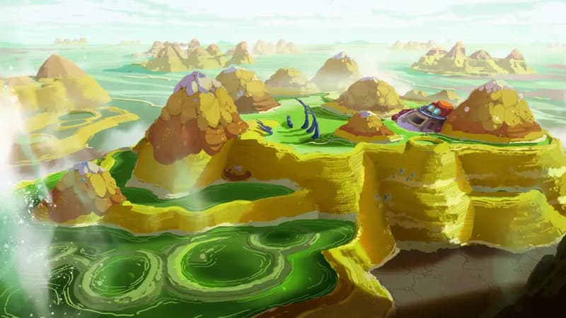 Sulphur Planet map, No Birds variant thumbnail