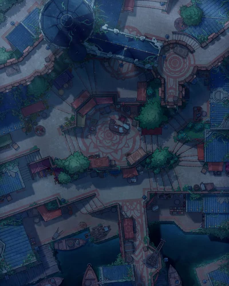 Marketplace Bridge map, Dark variant thumbnail