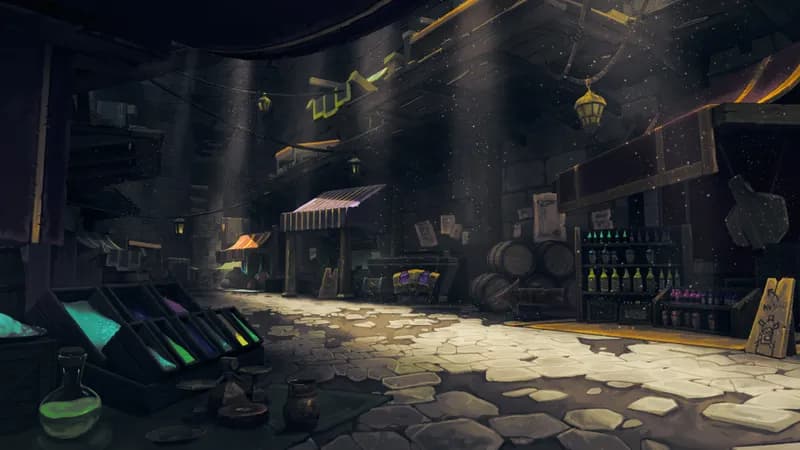 Black Market Streets map, Underground Market variant thumbnail