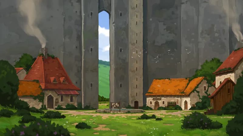 Heart of the Village map, The Wall variant thumbnail