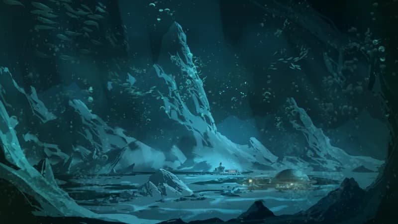 Arctic Institute map, Underwater variant thumbnail