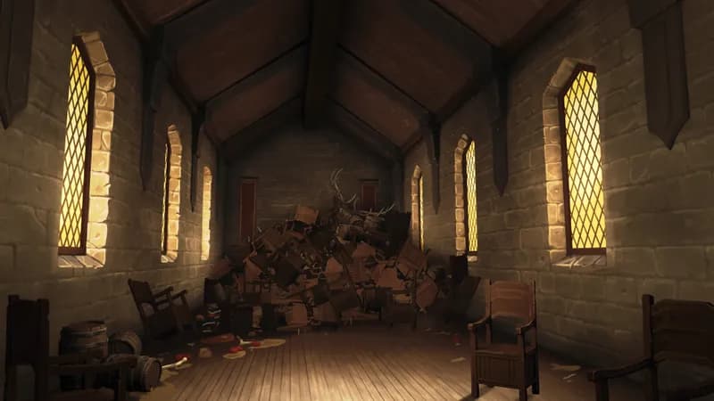 Ogre Queen Feast map, Junk Pile variant thumbnail