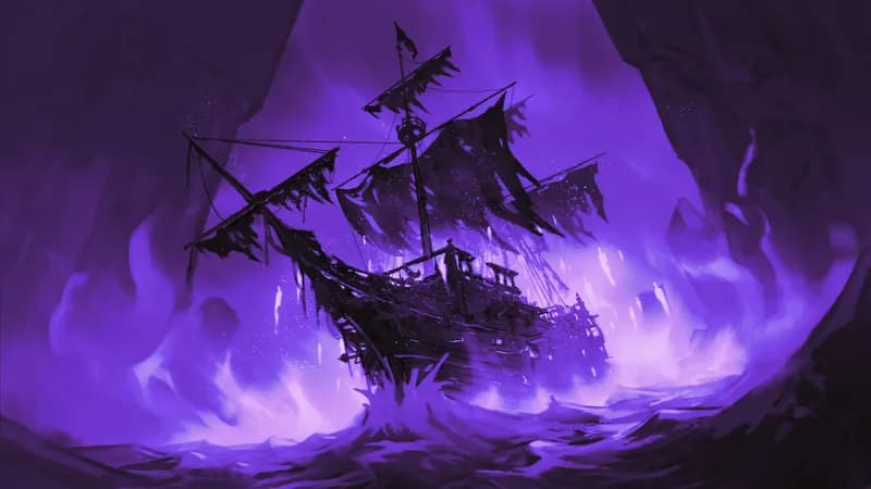 Haunted Ghost Ship map, Azure Sea variant thumbnail