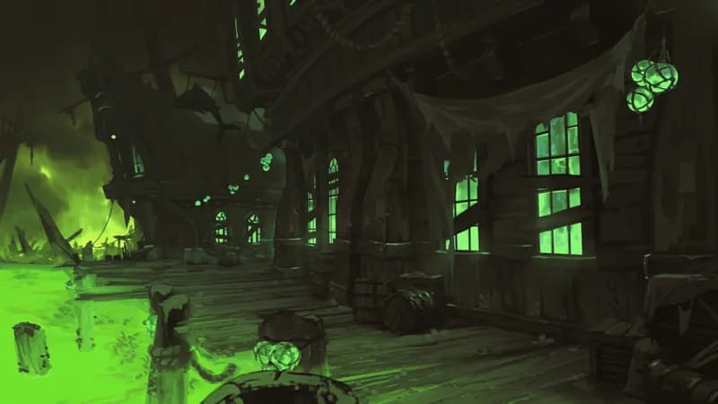 Haunted Dockside Tavern map, Toxic variant thumbnail