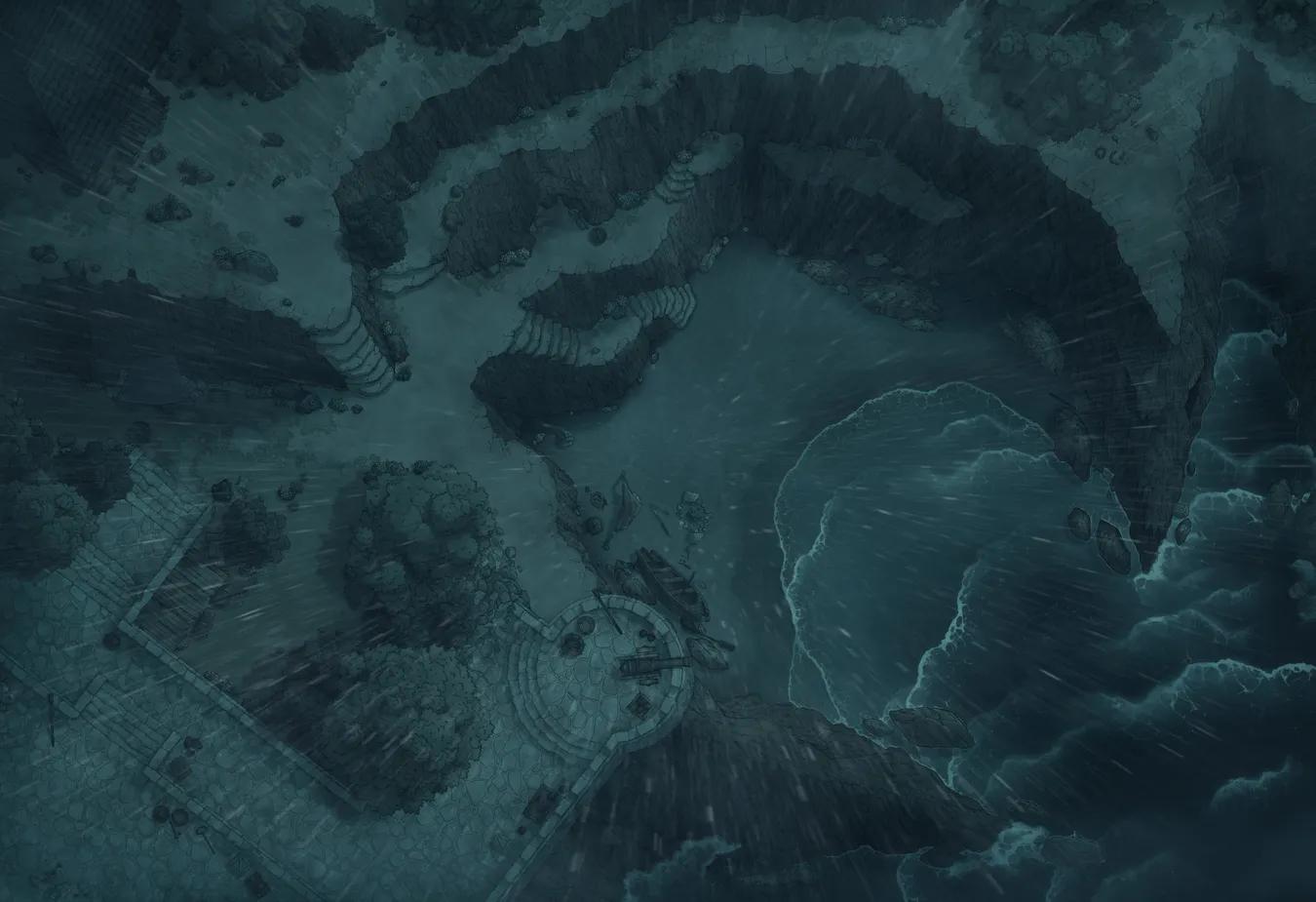 Secret Cove map, Rain variant thumbnail