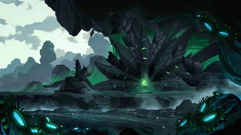 Alien Hive Entrance map, Robotic Base variant thumbnail