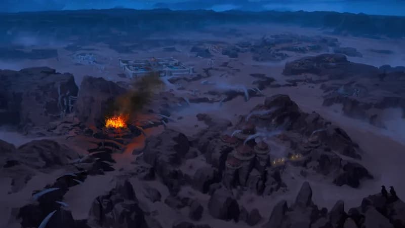Rocky Desert map, Annis Hag Doom variant thumbnail