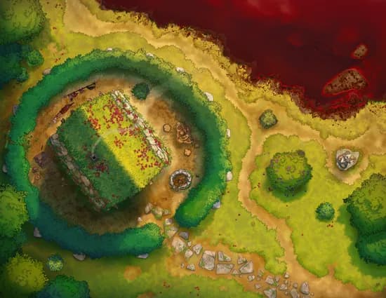 Fjordside Cabin map, Blood Pond variant thumbnail