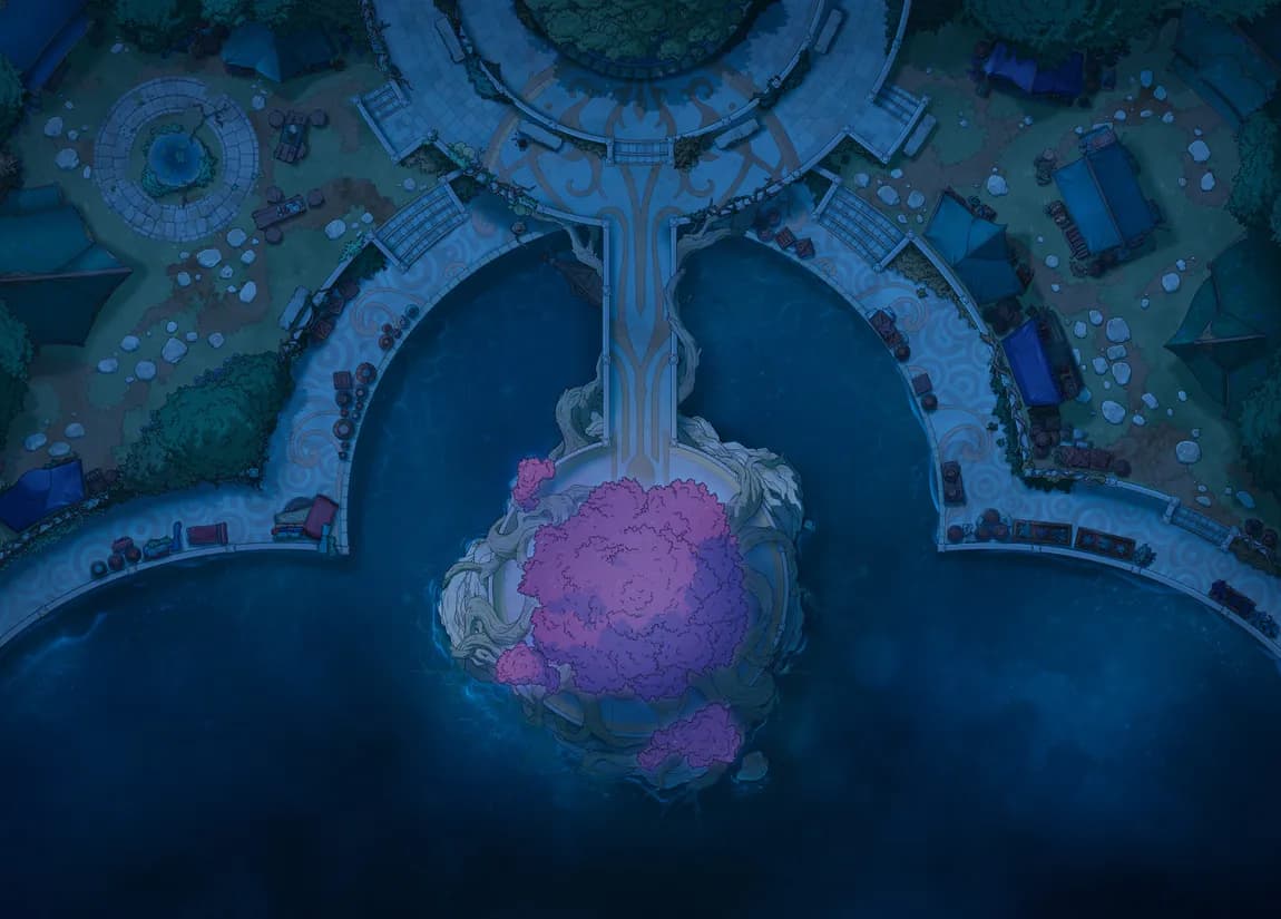 Elven Harbour map, No Boats Night variant thumbnail