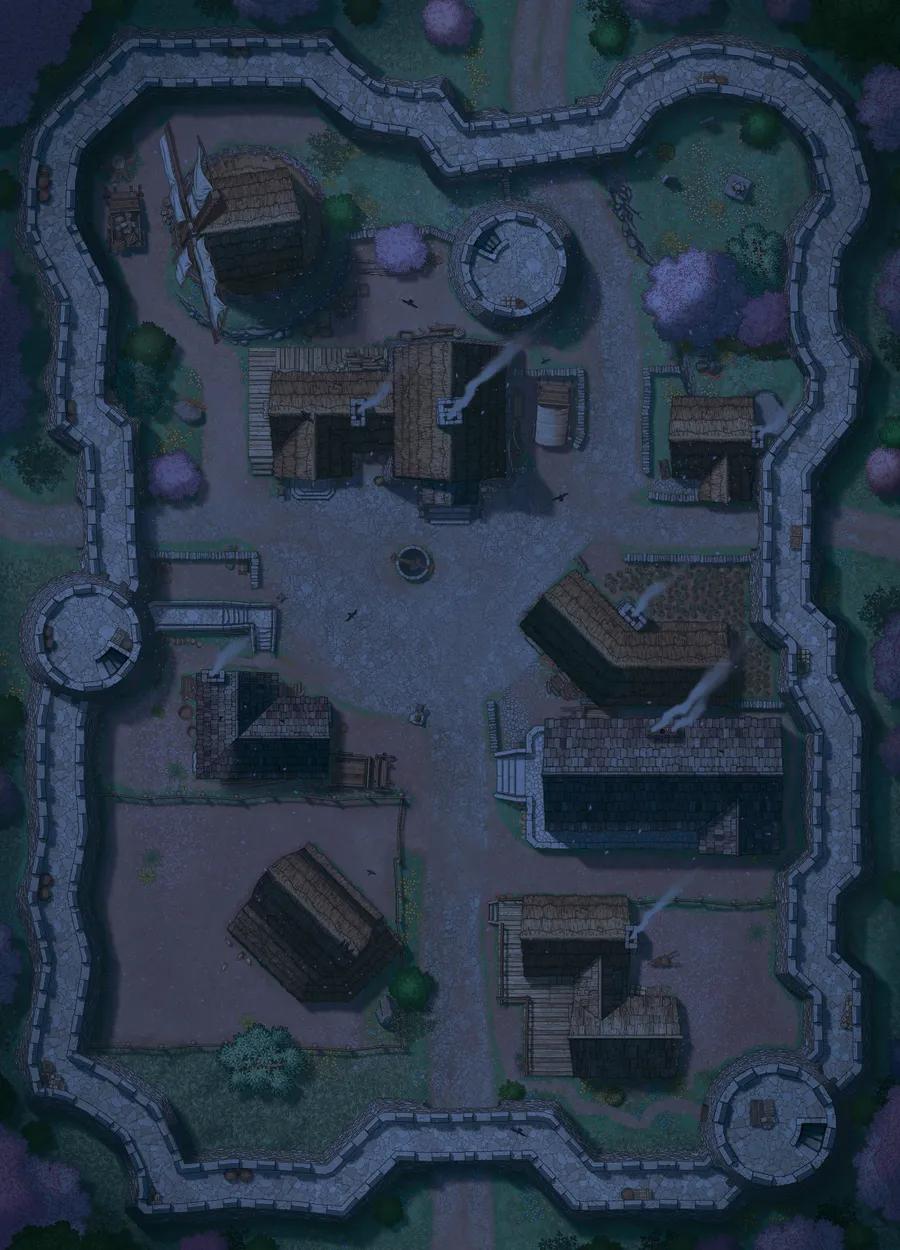 Hauthell map, 04 Spring Night variant thumbnail