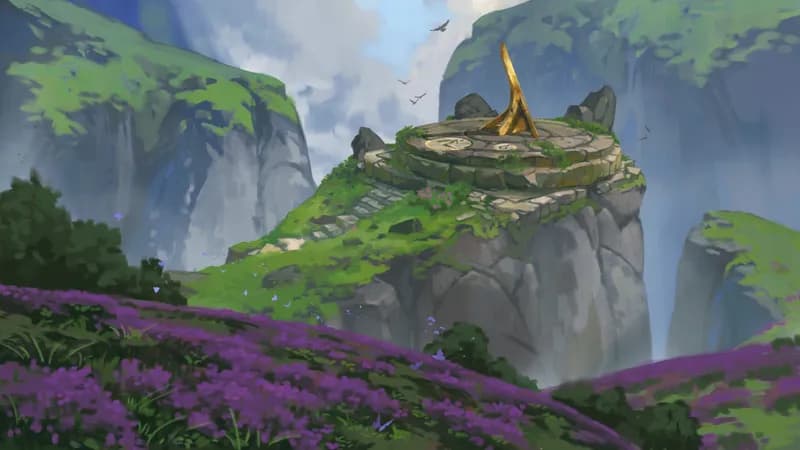 Giant Ancient Sundial map, No Magic variant thumbnail