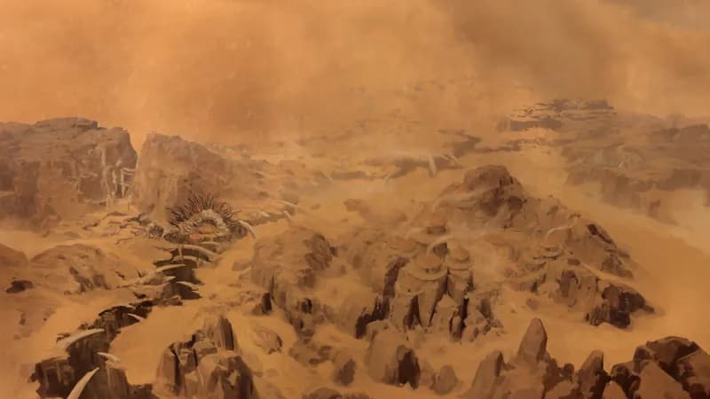 Rocky Desert map, Sandstorm variant thumbnail