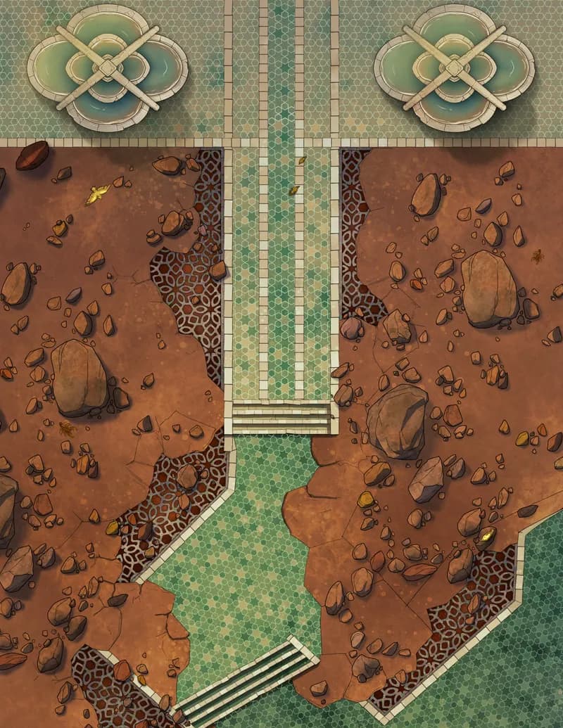 Magical Tannery map, Rock Garden variant thumbnail