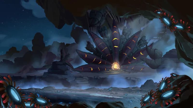 Alien Hive Entrance map, Original Night variant thumbnail