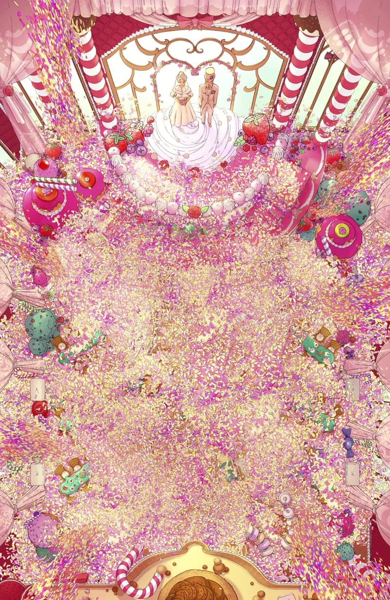 Candy Castle Banquet Hall map, Sprinkle Flood Stage 3 variant thumbnail