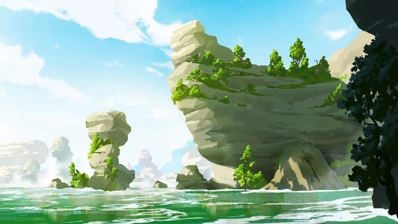 Tidal River map, Tide Stage 02 variant thumbnail