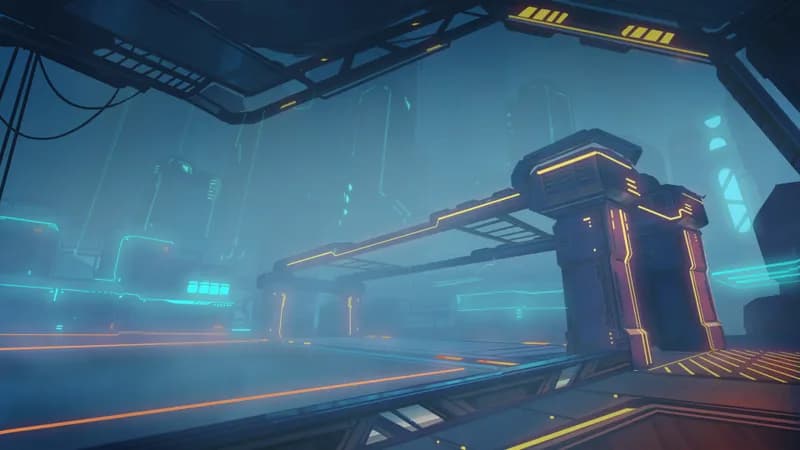 Cyberpunk Bridge map, Fog variant thumbnail