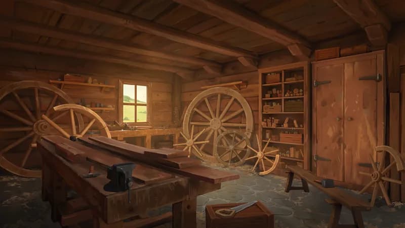 Village Wainwright Shop map, Original Day variant thumbnail