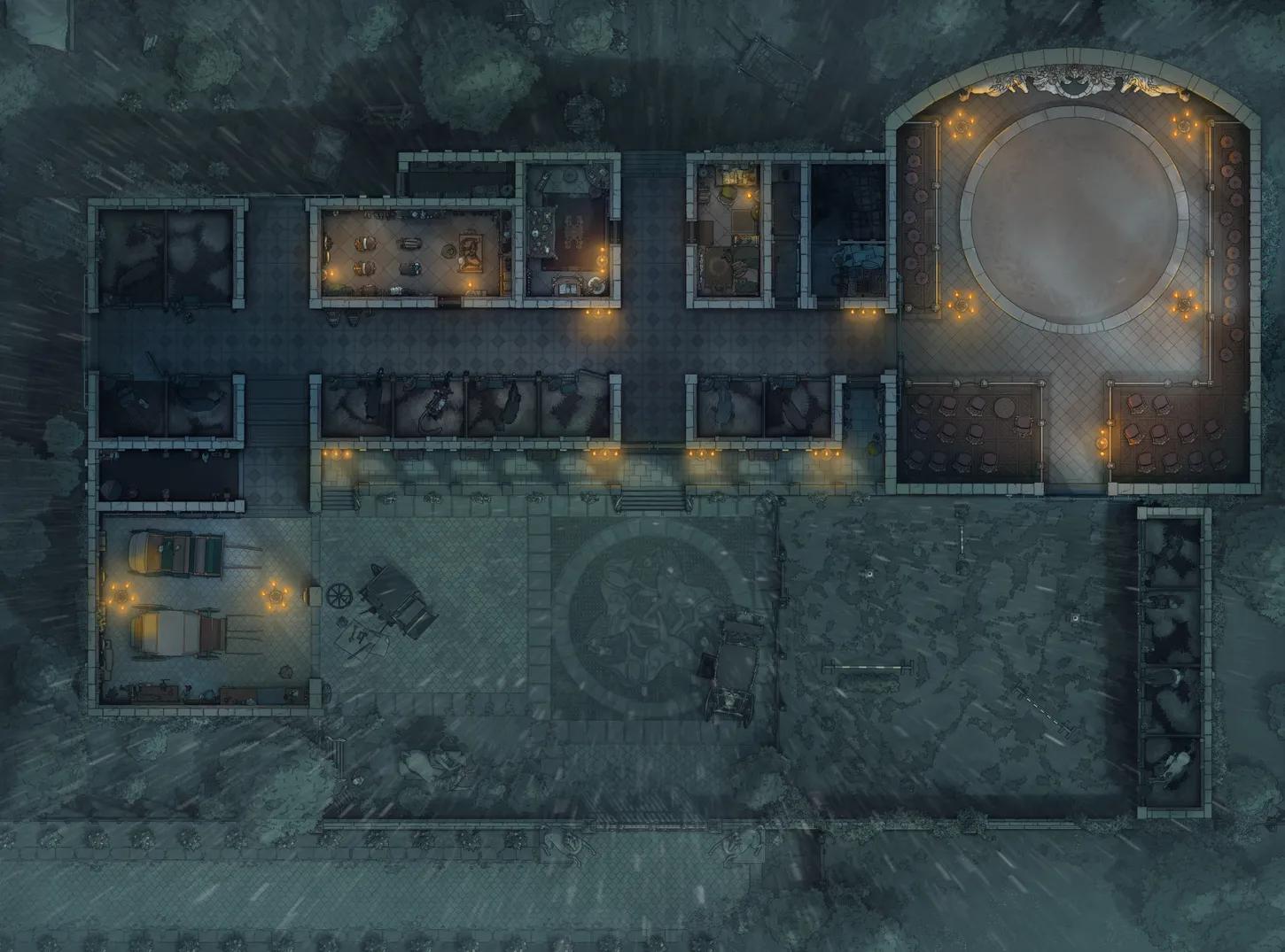 Royal Stables map, Rain variant thumbnail