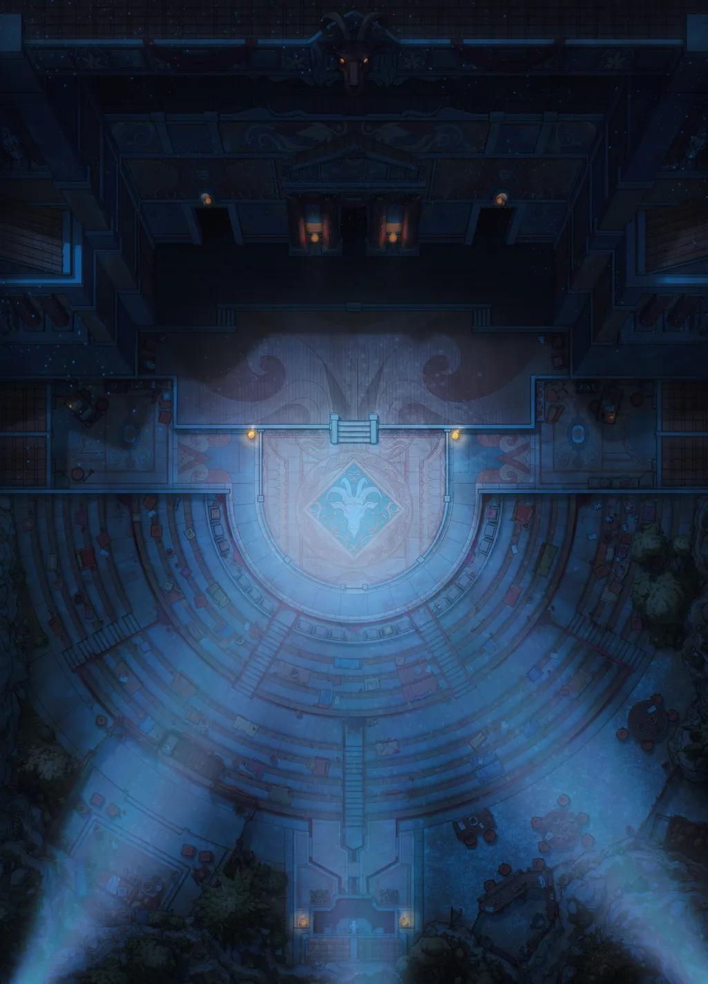 Affluent Amphitheatre map, Spotlight variant thumbnail
