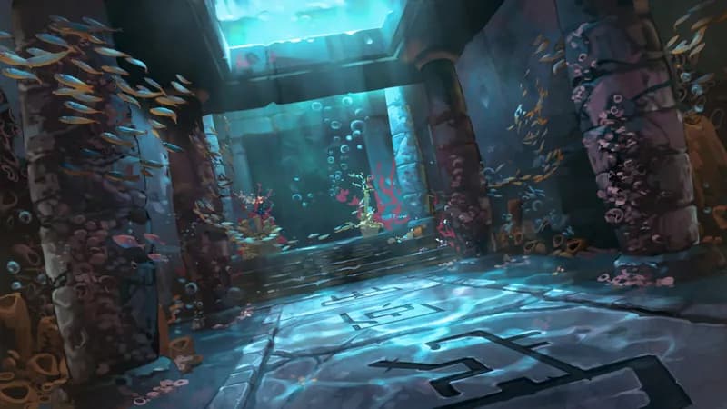 Deep Sea Temple map, Door variant thumbnail