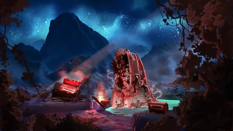 Crash Site Repair Camp map, Massacre variant thumbnail