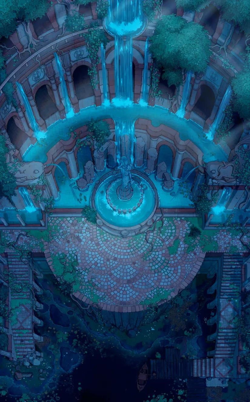 Nymphaeum map, Original Night variant thumbnail