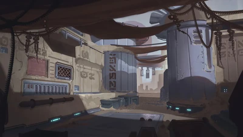 Desert City Gates map, Cloudy variant thumbnail