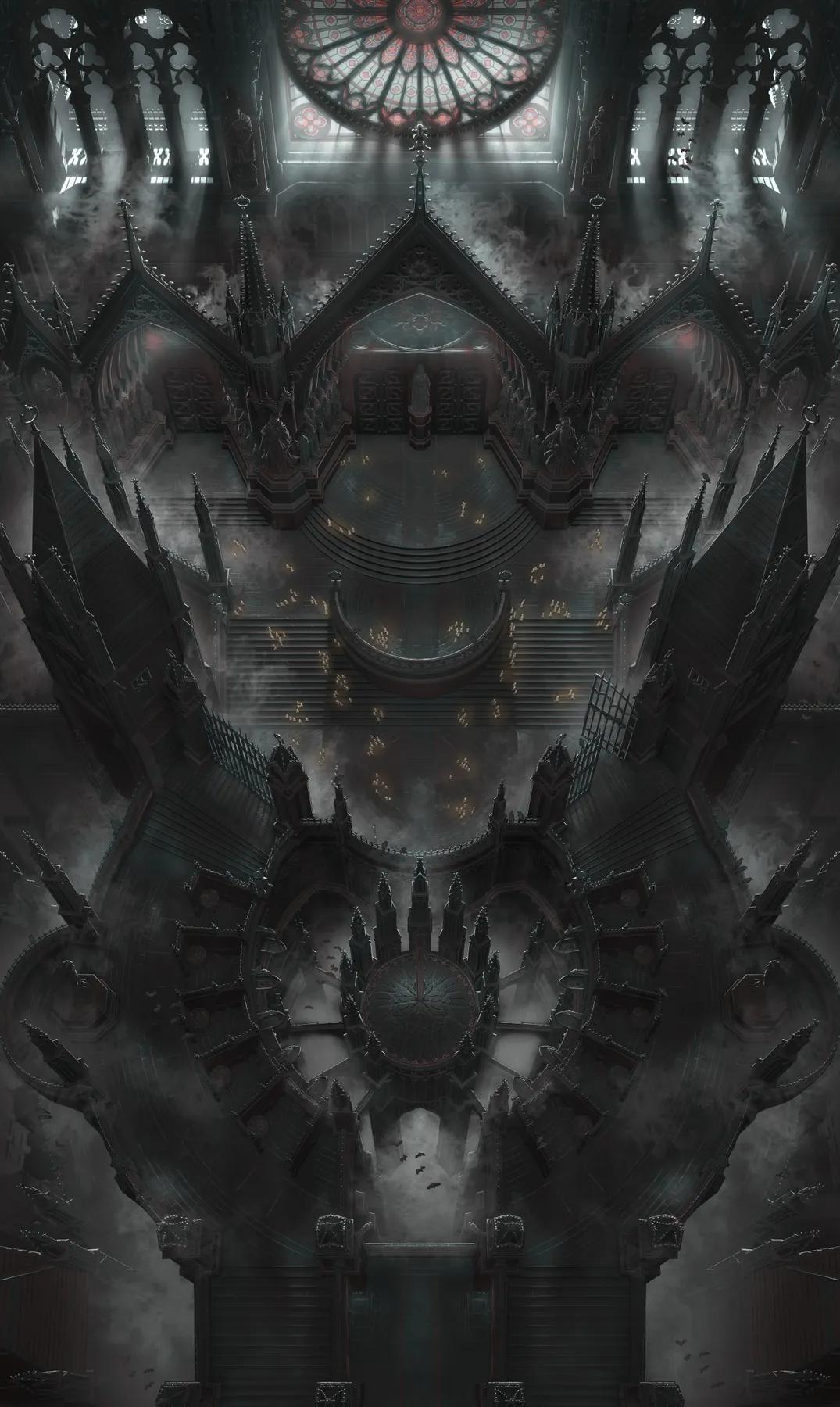 Cathedral of the Eight Exterior map, Vigil variant thumbnail