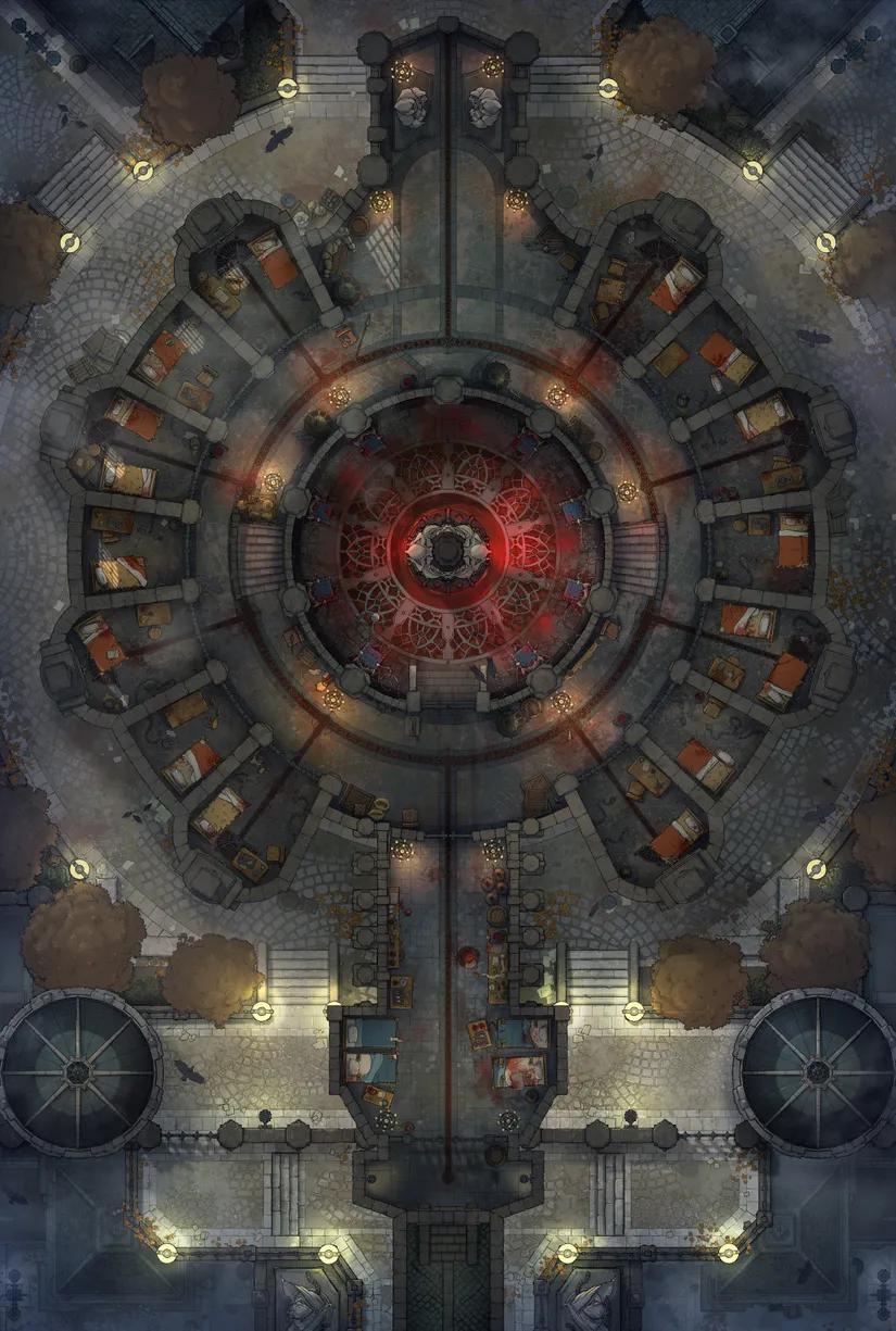 Abbey Prison map, Interior Floor 01 variant thumbnail