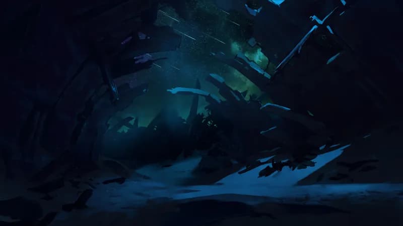 Starship Graveyard map, No Camp Night variant thumbnail