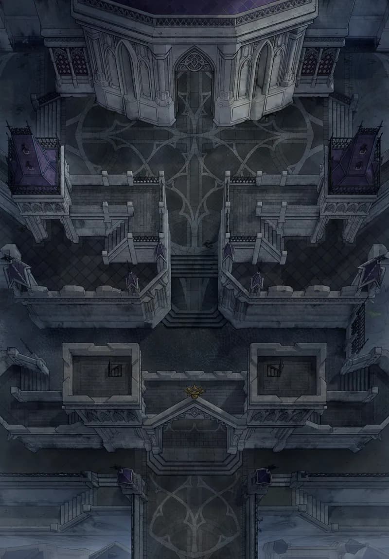Gated Ramparts map, Empty variant thumbnail