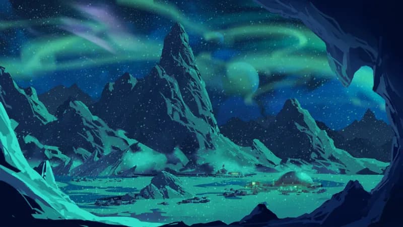 Arctic Institute map, Aurora variant thumbnail