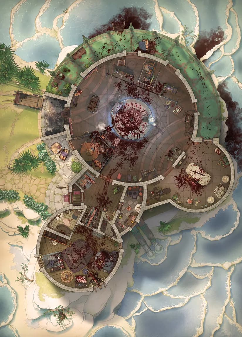 Forge of the Wizard Blacksmith map, Massacre variant thumbnail