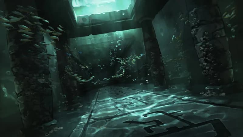 Deep Sea Temple map, Hallway variant thumbnail