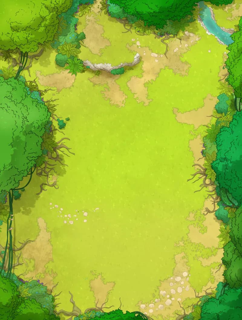 Elven Archery School map, Natural Day variant thumbnail