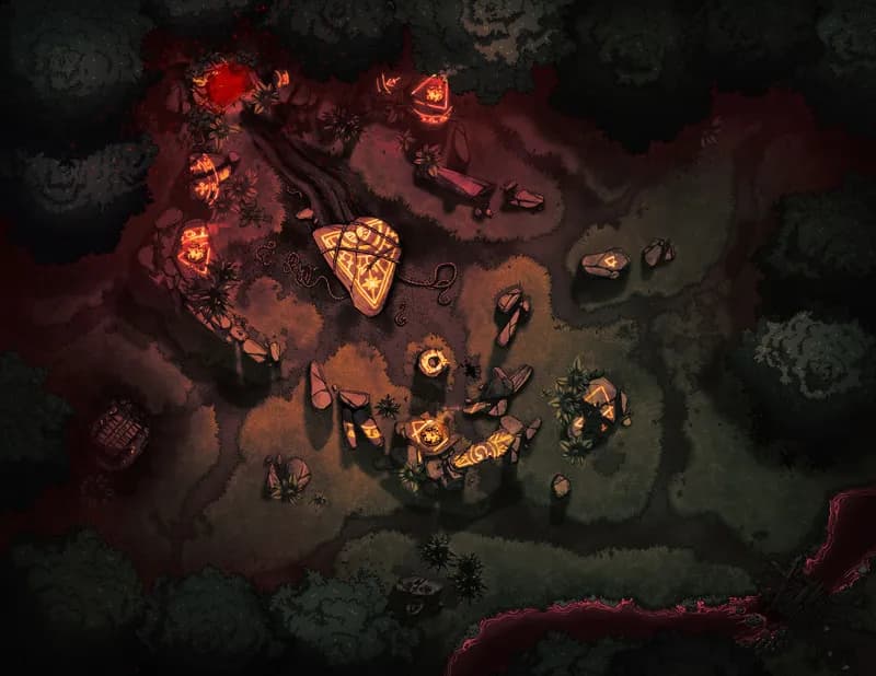 Henge Cave Entrance map, Hell Tunnel variant thumbnail