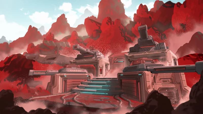 Hoodoos Base map, Red Planet variant thumbnail