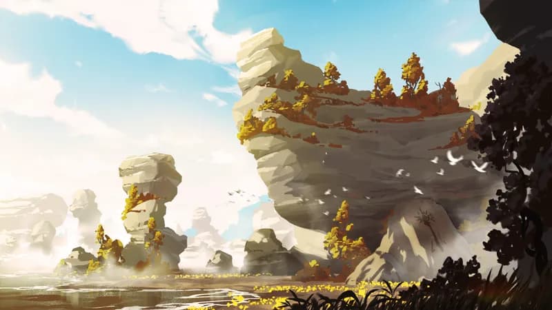 Tidal River map, Autumn variant thumbnail